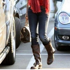 FRYE Leather Riding Boots